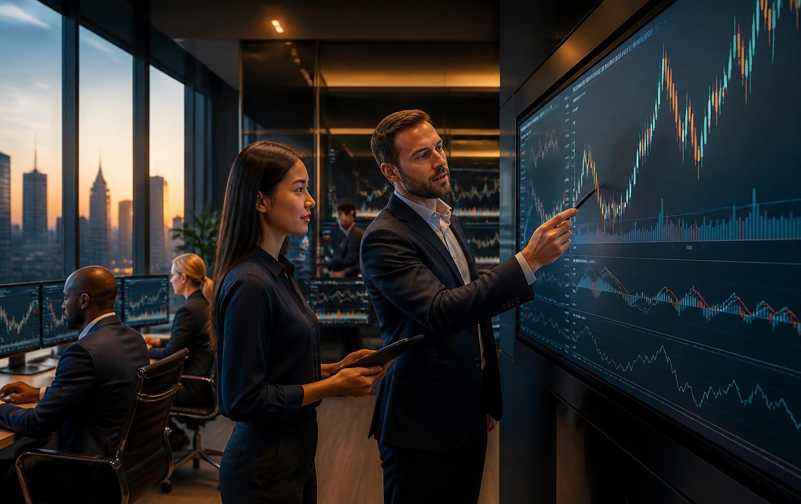 Analysts following international equity index charts