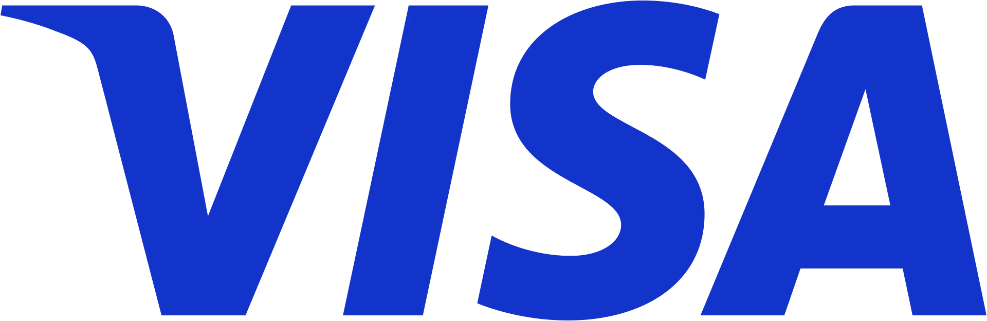 Visa payments accepted